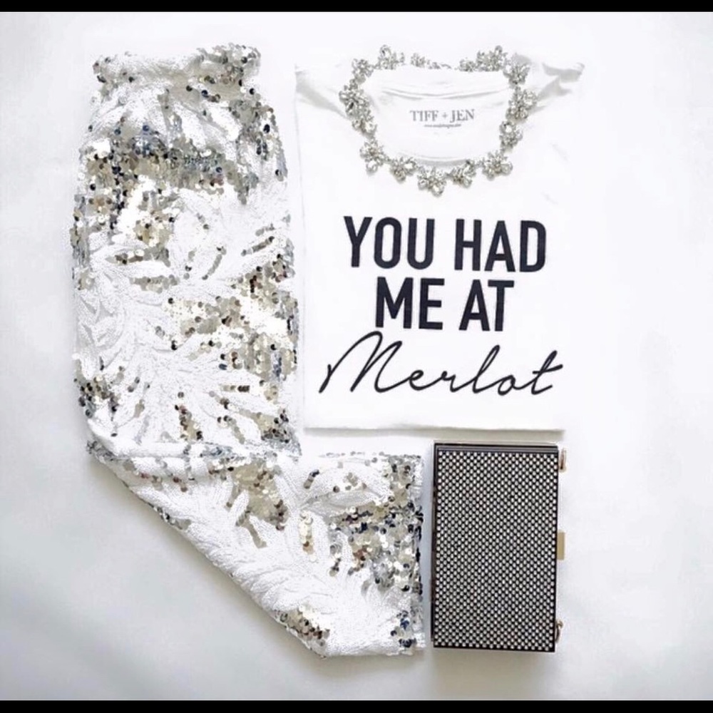 New fashion tee shirt - You had me at Merlot